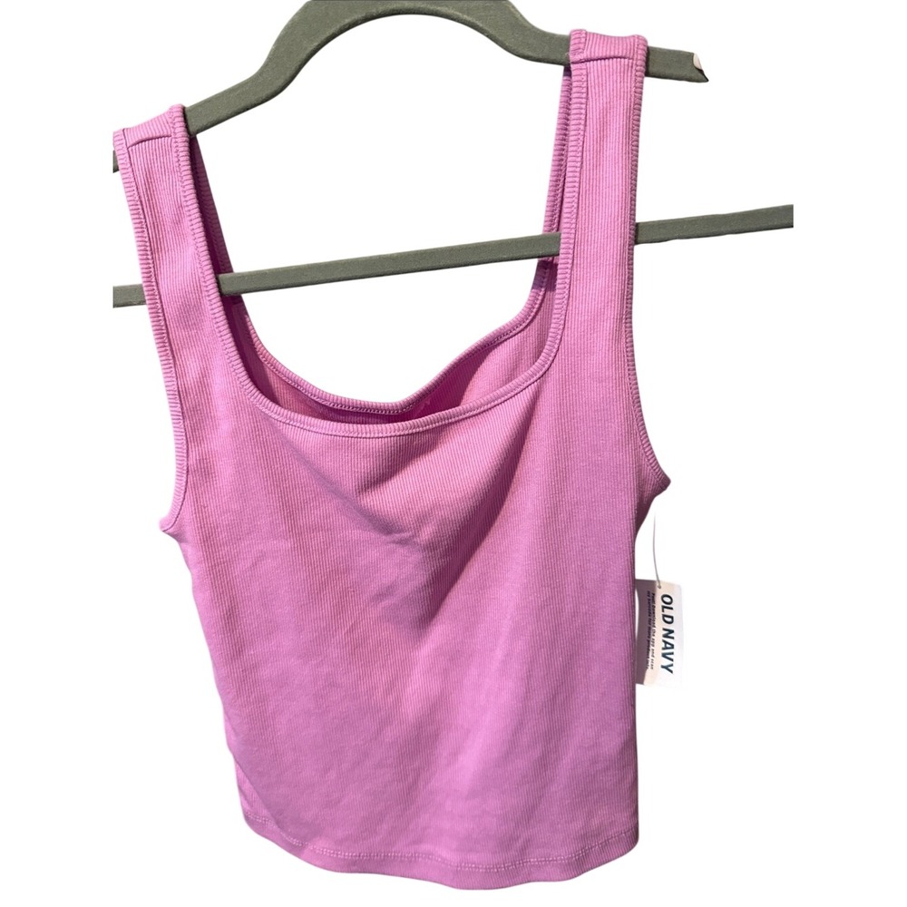 Old Navy Ribbed Tank Top in Lavender Pink